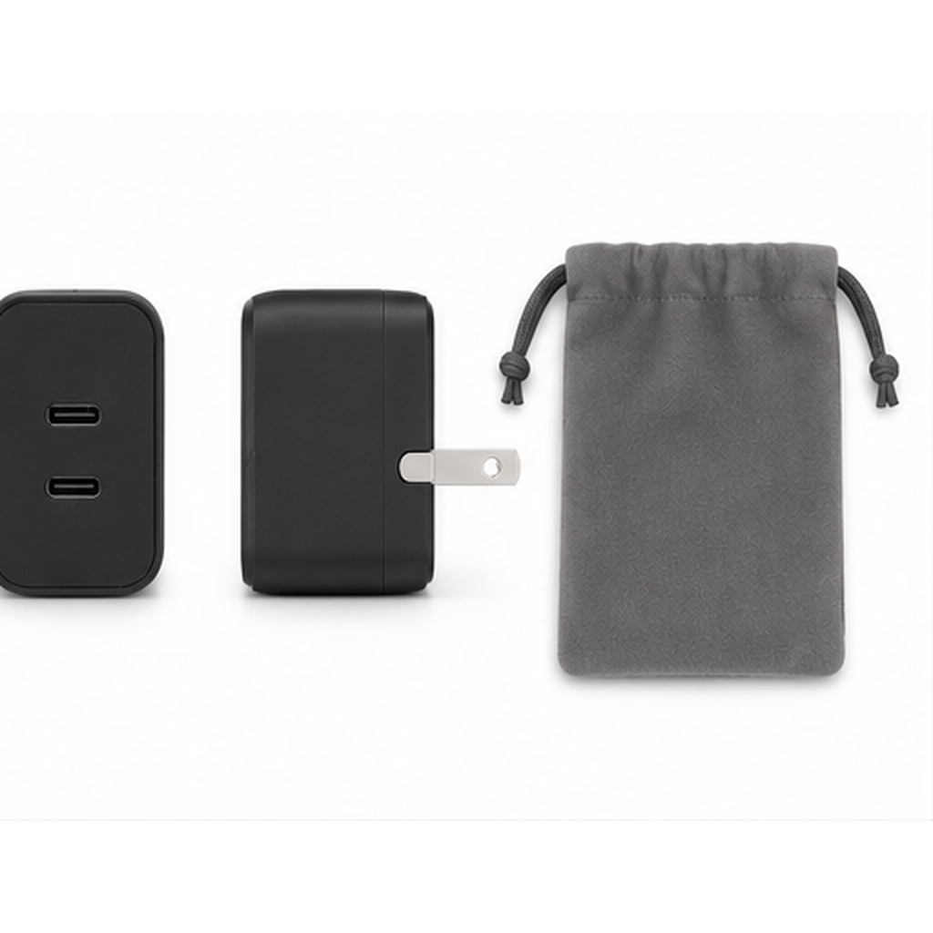 NeuraCharge Duo — Dual USB-C Wall Charger