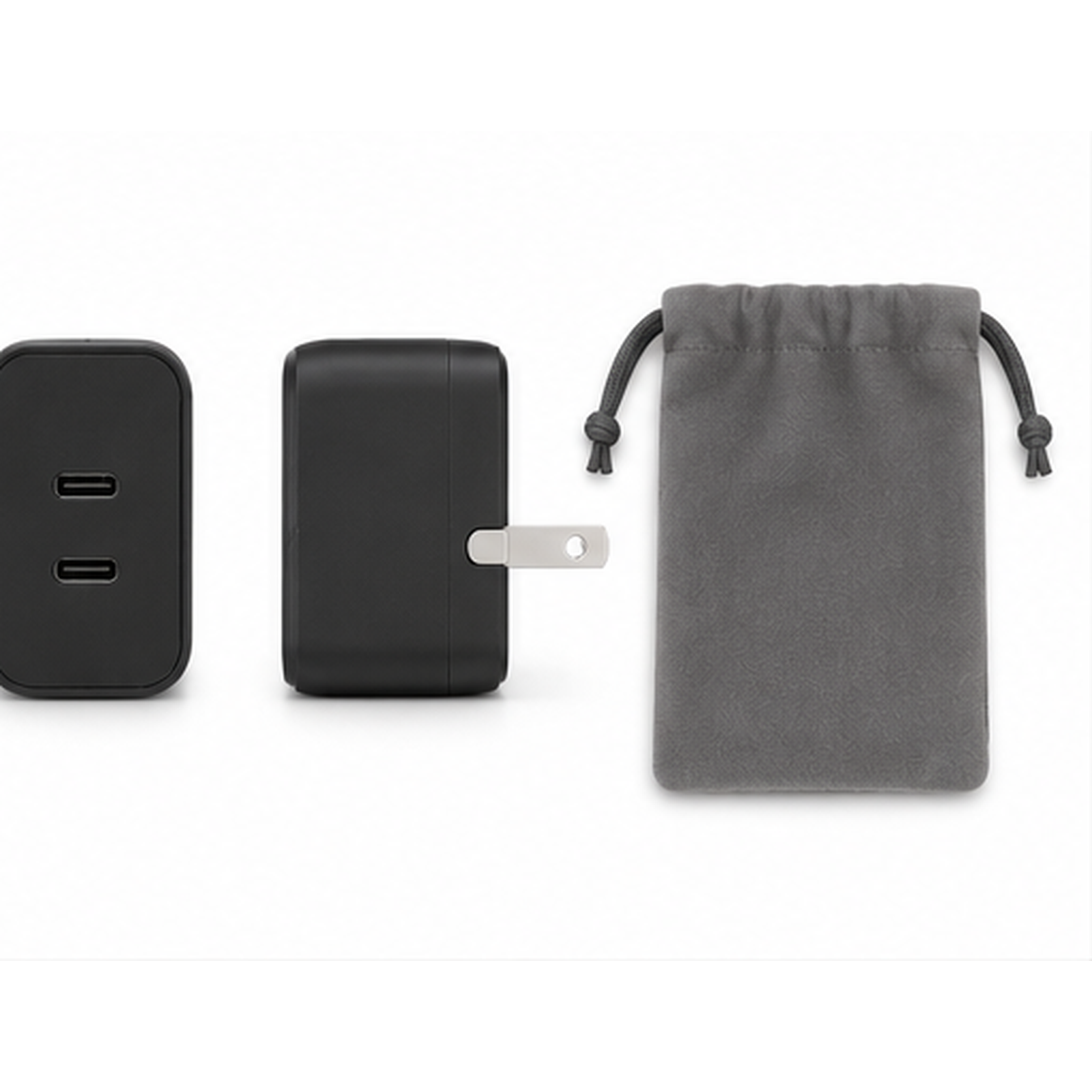NeuraCharge Duo — Dual USB-C Wall Charger