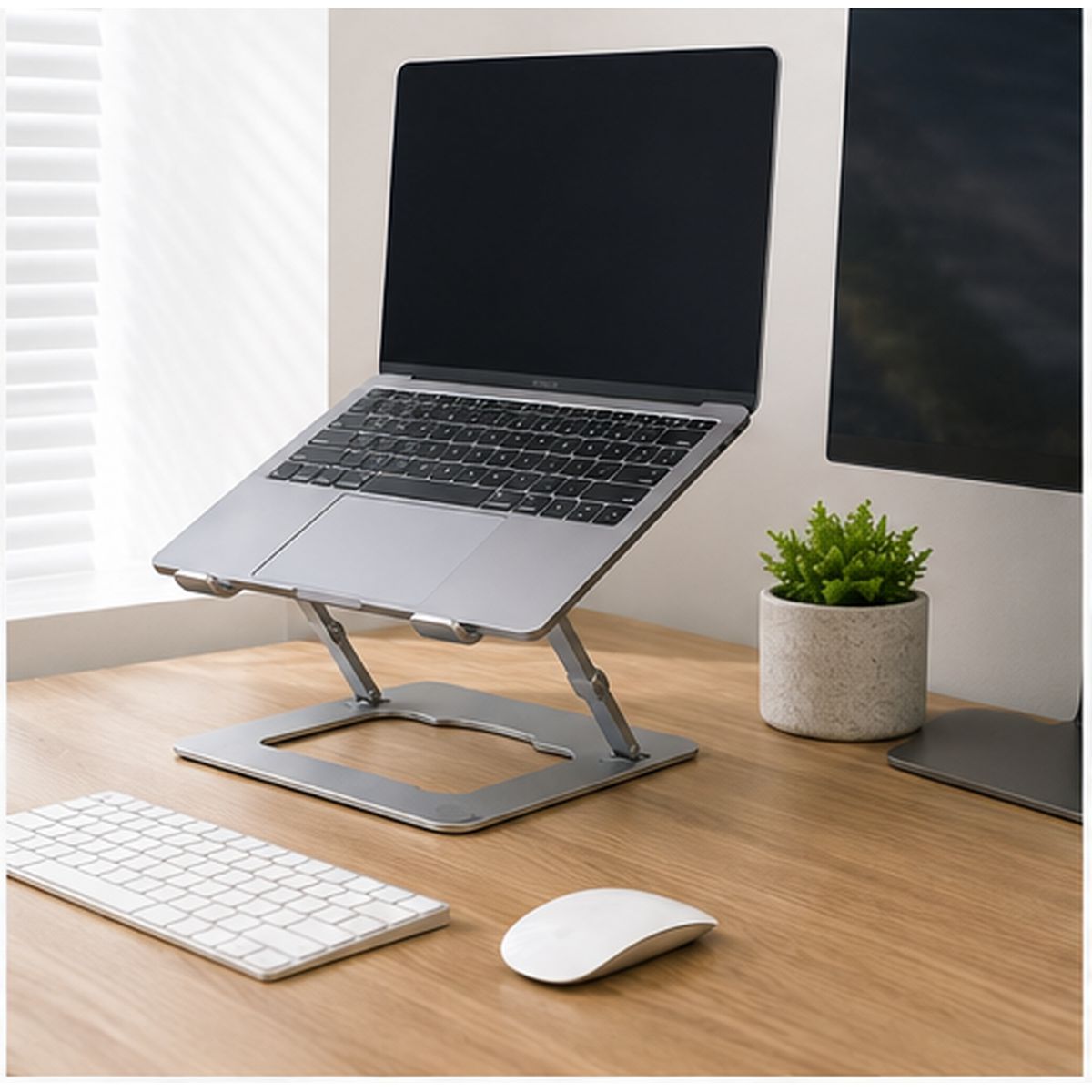 NeuraStand Pro — Adjustable Aluminum Laptop Stand